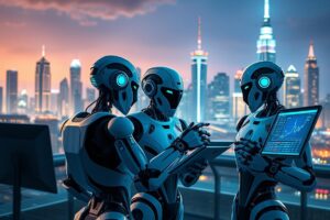 Robôs investidores, IA, investimentos, tecnologia, automação